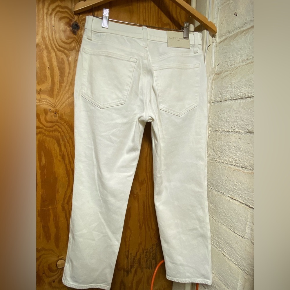 lucky brand mid rise authentic straight - Picture 3 of 12
